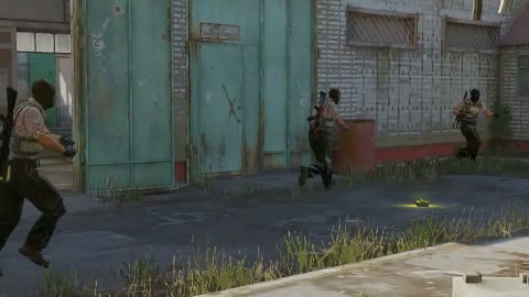 Close-up of the aim point just before the throw