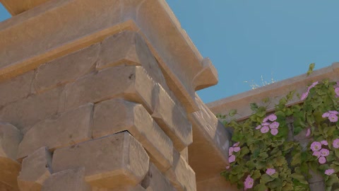 Close-up of the aim point just before the throw