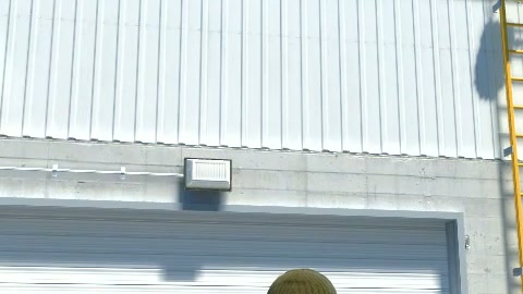 Close-up of the aim point just before the throw