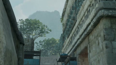Close-up of the aim point just before the throw
