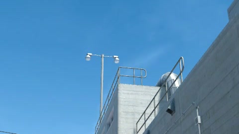Close-up of the aim point just before the throw