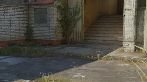 Close-up of the aim point just before the throw