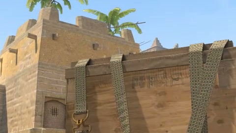 Close-up of the aim point just before the throw