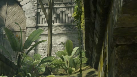 Close-up of the aim point just before the throw