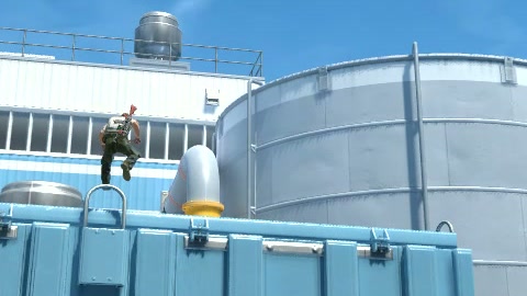 Close-up of the aim point just before the throw