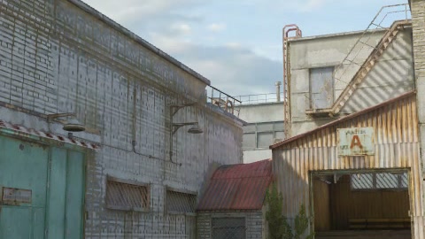 Close-up of the aim point just before the throw