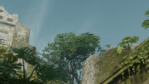 Close-up of the aim point just before the throw