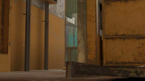 Close-up of the aim point just before the throw