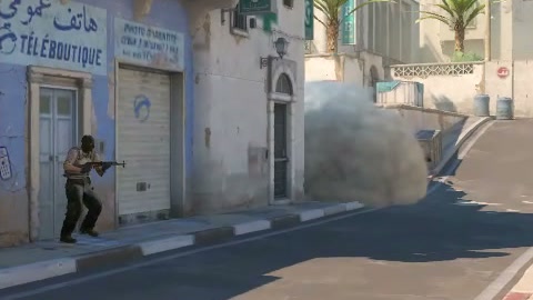 Close-up of the aim point just before the throw