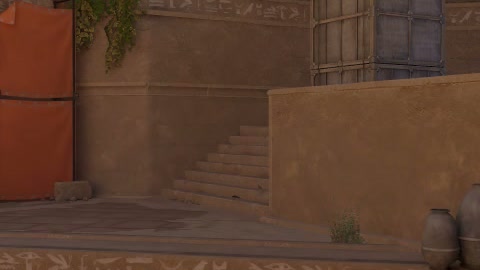 Close-up of the aim point just before the throw