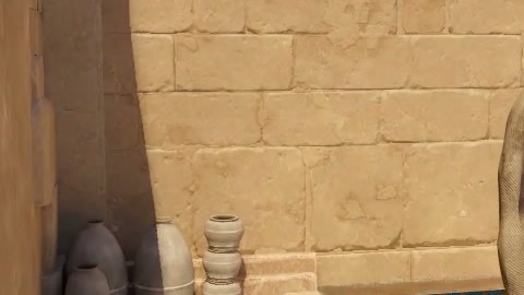 Close-up of the aim point just before the throw