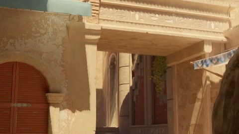 Close-up of the aim point just before the throw