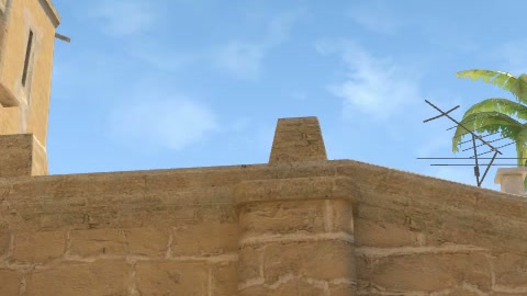 Close-up of the aim point just before the throw