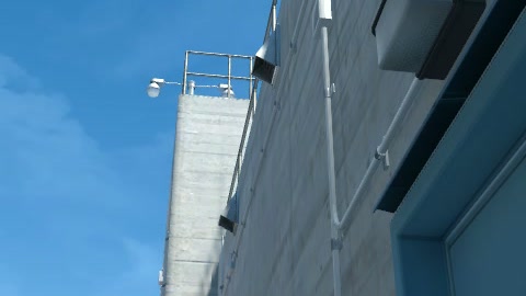 Close-up of the aim point just before the throw