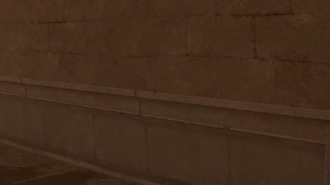 Close-up of the aim point just before the throw