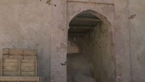 Close-up of the aim point just before the throw