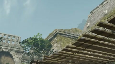 Close-up of the aim point just before the throw