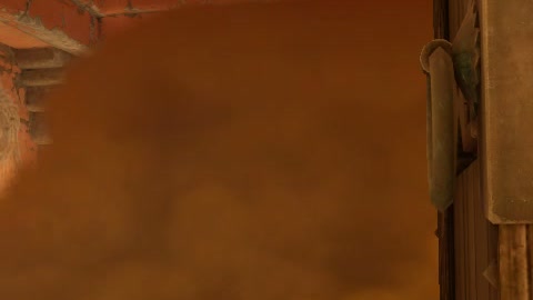 Close-up of the aim point just before the throw