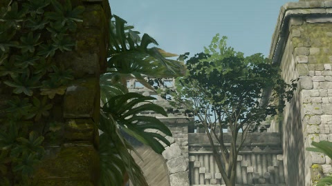 Close-up of the aim point just before the throw