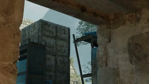Close-up of the aim point just before the throw