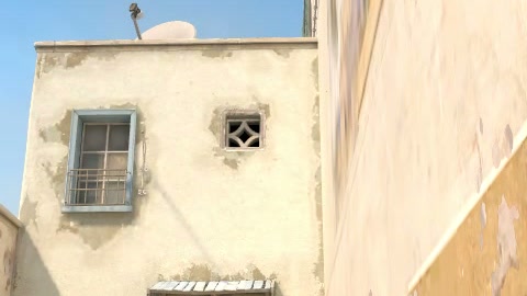 Close-up of the aim point just before the throw